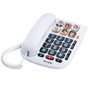TELEFONO TECLAS GRANDES TMAX10 BLANCO ALCATEL - ATL1416459