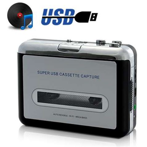 CONVERSOR CINTAS CASSETTE A MP3 USB - 51571
