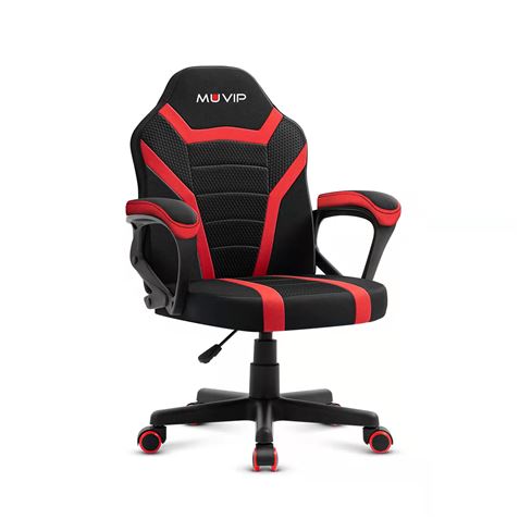 SILLA GAMING GM1500 NEGRO / ROJO MUVIP - MV0379-1