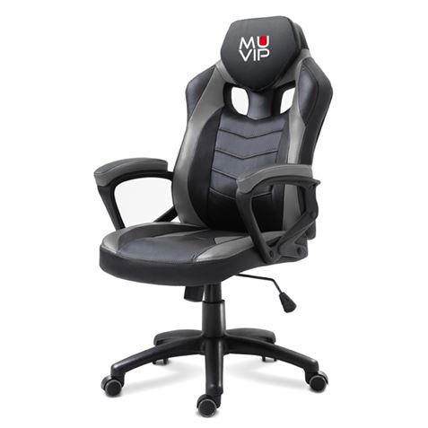SILLA GAMING GM1400 NEGRO / GRIS MUVIP - MV0376-1