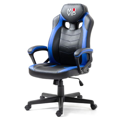 SILLA GAMING GM1400 NEGRO / AZUL MUVIP - MV0378-1