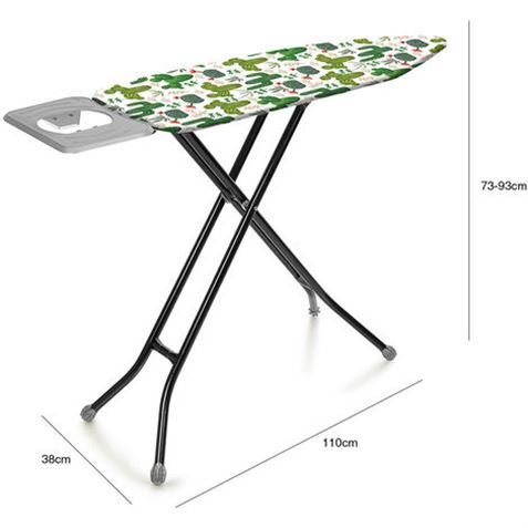 TABLA DE PLANCHAR 38X110CM MODELO PALMERAS - 04071-1