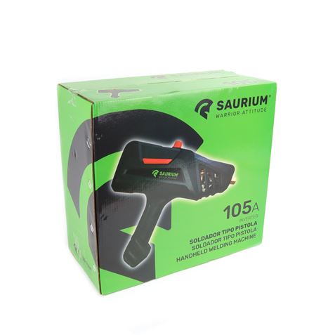 SOLDADOR INVERTER TIPO PISTOLA 105A SAURIUM - 56961-3 SOLDADOR INVERTER TIPO PISTOLA 105A SAURIUM - 56961-3
