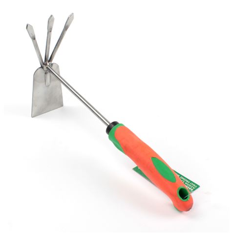 AZADA INOX DE TRES PUNTAS MADER - 90178-2