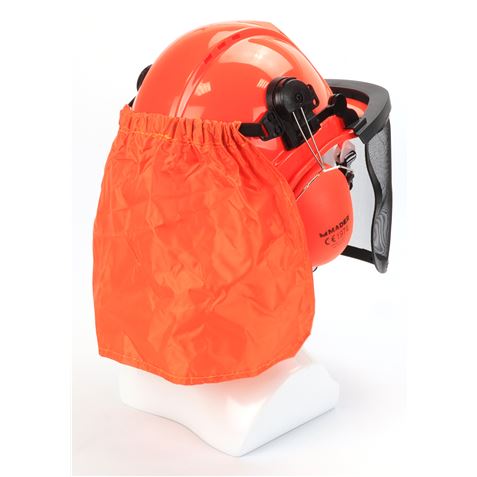 CASCO + PROTECCION FACIAL + AURICULARES MADER - 49059-2