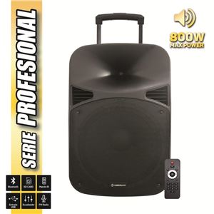 REACONDICIONADO ALTAVOZ AUTOAMPLIFICADO 15" 800W SERIE PRO COOLSOUND