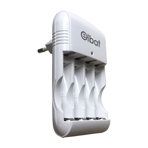 CARGADOR DE PILAS AA / AAA ELBAT - EB0404-1