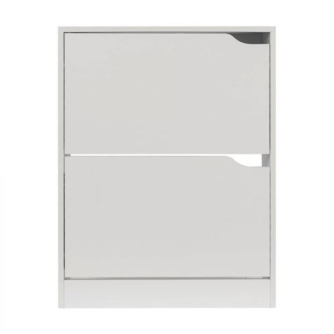 MUEBLE ZAPATERO NORDIC BLANCO 2 PUERTAS HBS - 5030770100