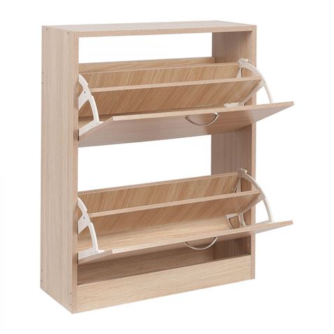 MUEBLE ZAPATERO GREY 2 PUERTAS HBS - 5030771200-1