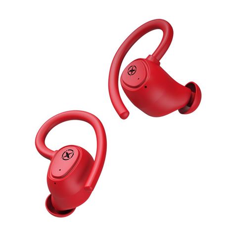 AURICULARES TWS G2 LCD RUNNING ROJOS XO - XOG2RD-1