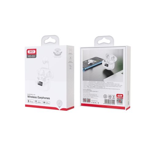 AURICULARES TWS G3 LCD BLANCOS XO - XOG3WH-3