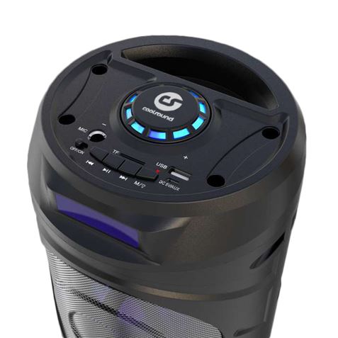 REACONDICIONADO ALTAVOZ KARAOKE BLUETOOTH TUBE 10W + MICROFONO + CORREA COO - CS0232-1