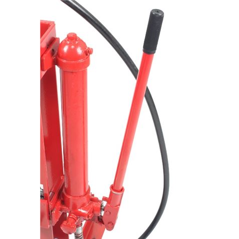 REACONDICIONADA PRENSA HIDRAULICA MANUAL 10 TON MANOMETRO MADER - 63566-2