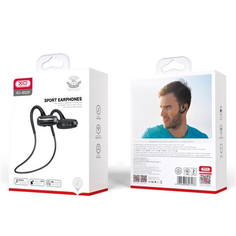 AURICULAR BLUETOOTH SPORT BS29 NEGRO XO - XOBS29-4