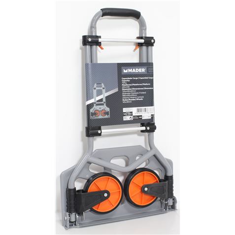 CARRETILLA ALMACEN ALUMINIO PLEGABLE 70KG MADER - 87667-1