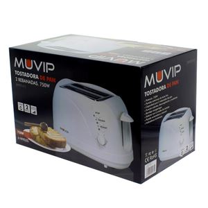 REACONDICIONADA TOSTADORA DE PAN 750W MUVIP - MV0161-2 REACONDICIONADA TOSTADORA DE PAN 750W MUVIP - MV0161-2