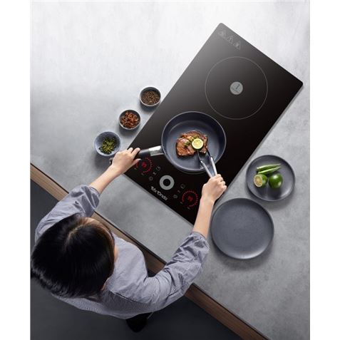 PLACA DE INDUCCIÓN ENCASTRAR-SOBREMESA 2FUEGOS 3.200W. MX-ONDA - MX-PI2612-1