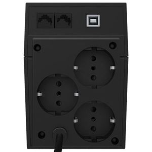 REACONDICIONADA SAI (UPS) DELTA 900VA ELBAT - EB0105, EB0106 BACK