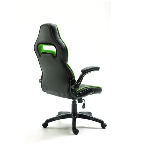 REACONDICIONADA SILLA GAMING GM400 NEGRO/VERDE MUVIP - MV0126 (3) REACONDICIONADA SILLA GAMING GM400 NEGRO/VERDE MUVIP - MV0126 (3)