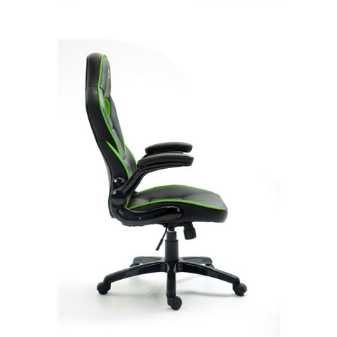 REACONDICIONADA SILLA GAMING GM400 NEGRO/VERDE MUVIP - MV0126 (5) REACONDICIONADA SILLA GAMING GM400 NEGRO/VERDE MUVIP - MV0126 (5)