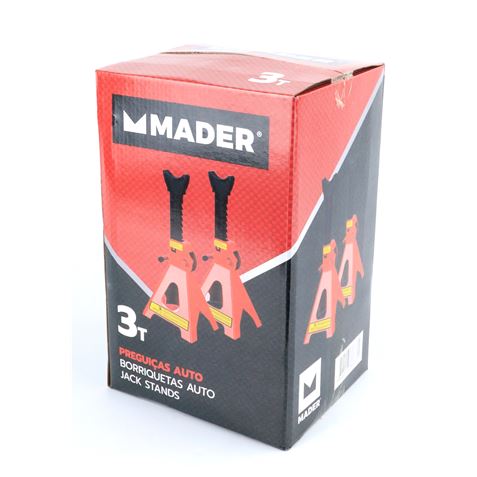 JUEGO DE CABALLETES 3 TONELADAS MADER - 36637-1