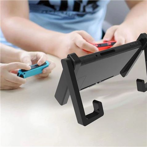 MINI SOPORTE PORTÁTIL AJUSTABLE + GRIPS NINTENDO SWITCH - 56740-2