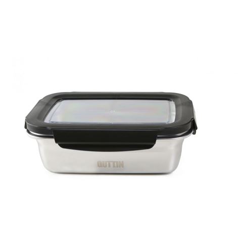 TUPPER ACERO INOXIDABLE 1 LITRO APTO MICROONDAS QUTTIN - BQ01032873611-1