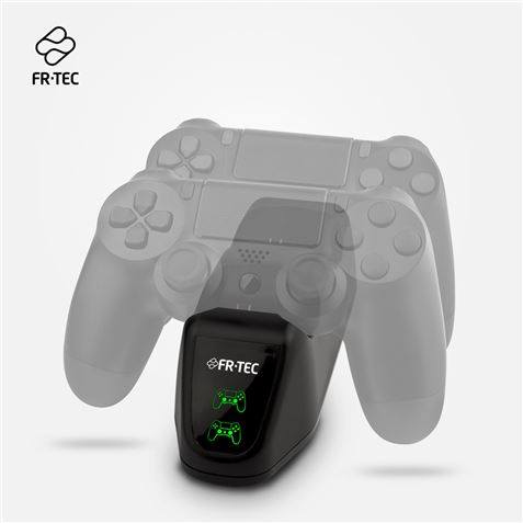 ESTACION DE CARGA DUAL PARA MANDOS PS4 FR-TEC - FT0022-1 ESTACION DE CARGA DUAL PARA MANDOS PS4 FR-TEC - FT0022-1