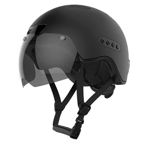 CASCO INTELIGENTE PARA BICICLETA Y PATINETE NEGRO - 56734-1