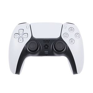 MANDO INALAMBRICO CON VIBRACION COMPATIBLE PS4 BLANCO