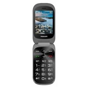 TELEFONO MOVIL SENIOR | 2.8" | 3G | 2MPX | MM826 NEGRO MAXCOM - MM826-BLACK-1