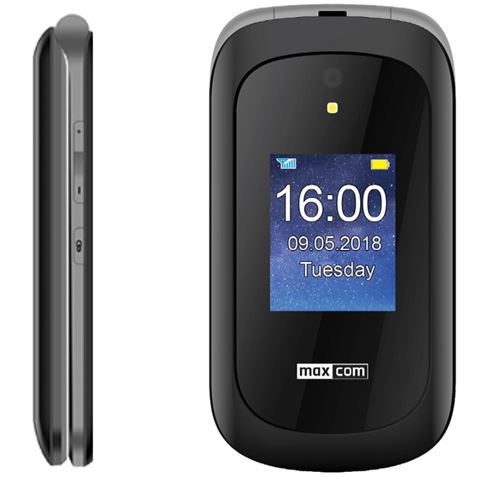 TELEFONO MOVIL SENIOR | 2.8" | 3G | 2MPX | MM826 NEGRO MAXCOM - MM826-BLACK