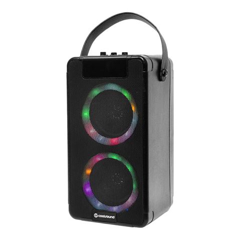 ALTAVOZ BLUETOOTH PARTY BOOM A360 2X4" 100W | 1 X MICROFONO COOLSOUND - CS0248-1