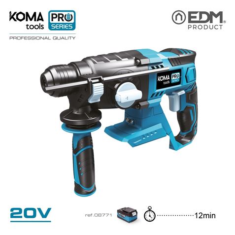 MARTILLO PERCUTOR 20V (SIN BATERÍA Y CARGADOR) KOMA TOOLS PRO - 08763_1