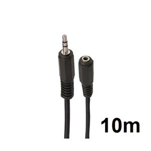 CABLE STEREO MINI JACK 3.5 EXTENSION M/H 10 METROS CROMAD - CR0887