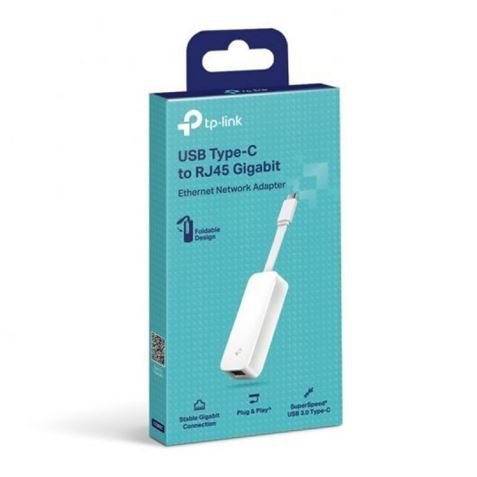 ADAPTADOR USB TIPO C A RJ45 GIGABIT ETHERNET EU300C TP-LINK - UE300C-1 ADAPTADOR USB TIPO C A RJ45 GIGABIT ETHERNET EU300C TP-LINK - UE300C-1