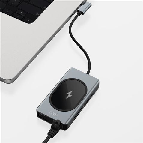 ADAPTADOR TIPO C HUB007 9 EN 1 XO - XOHUB007-2 ADAPTADOR TIPO C HUB007 9 EN 1 XO - XOHUB007-2