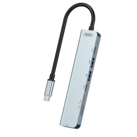 ADAPTADOR TIPO C HUB008 7 EN 1 XO - XOHUB008-1 ADAPTADOR TIPO C HUB008 7 EN 1 XO - XOHUB008-1