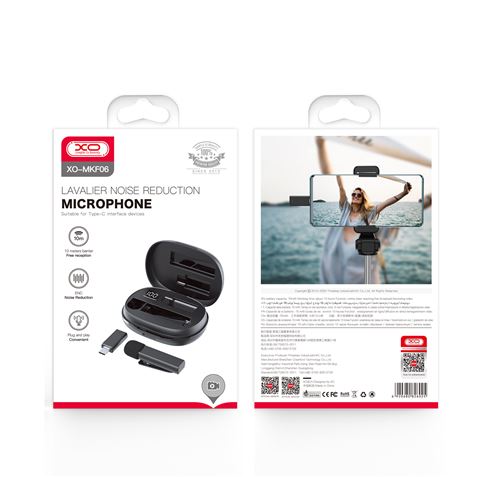 MICROFONO MKF06 TIPO C BLUETOOH CANCELACION DE RUIDO XO - XOMKF06-6