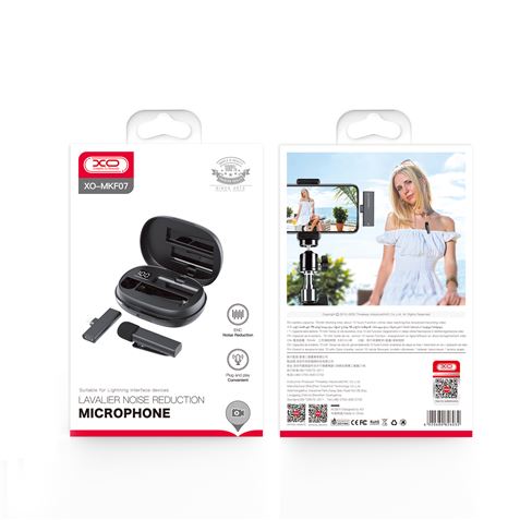 MICROFONO MKF07 LIGHTNING BLUETOOH CANCELACION DE RUIDO XO - XOMKF07-4