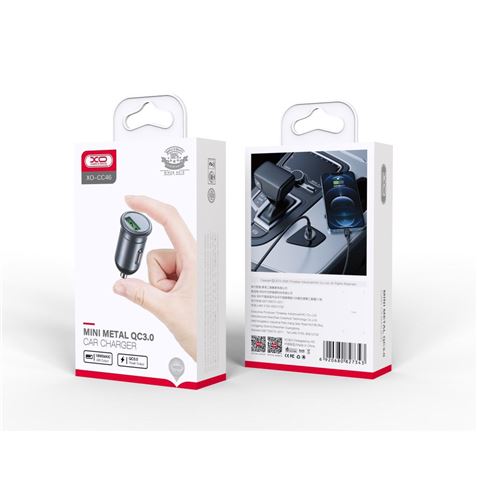 CARGADOR MECHERO CC46 QC 3.0 18W XO - XOCC46-3