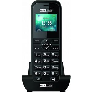 TELEFONO FIJO INALAMBRICO CON SIM 3G MM36D MAXCOM NEGRO - MM36D-BLACK