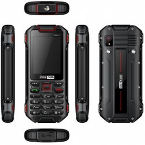 TELEFONO MOVIL RUGERIZADO MM917 2.4" | 2MPX | 3G MAXCOM NEGRO - MM917-BLACK