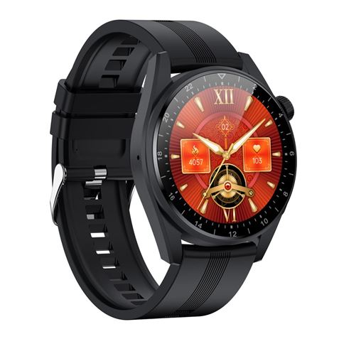 SMARTWATCH W3 PRO 1.36" IPS | LLAMADAS BT | | 2 CORREAS | NEGRO XO - XOW3BK-4