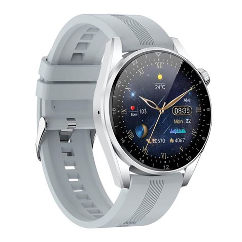SMARTWATCH W3 PRO 1.36" IPS | LLAMADAS BT | | 2 CORREAS | PLATA XO - XOW3SL-5