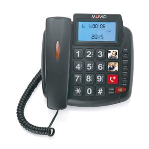REACONDICIONADO TELEFONO PERSONAS MAYORES BIGPHONE MUVIP - MV0170-1