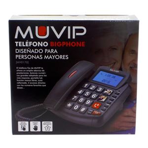 REACONDICIONADO TELEFONO PERSONAS MAYORES BIGPHONE MUVIP - MV0170-3