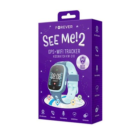 SMARTWATCH INFANTIL CON GPS KW-310 SEE ME 2 AZUL FOREVER - GSM107169-1