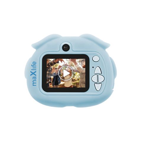 CAMARA INFANTIL CON JUEGOS MXKC-100 AZUL MAXLIFE - MXKC100BLUE-1