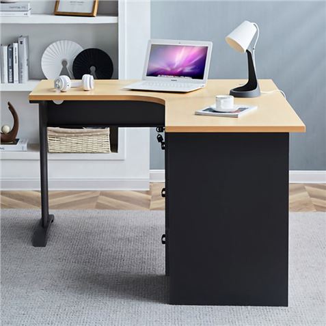 MESA DE ESCRITORIO MS800 140X120X75CM L DERECHA + CAJONERA MUVIP - MV0416_03
